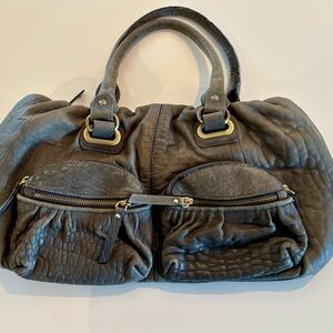 Sundance Olive green Leather Hobo Bag – Italian Made